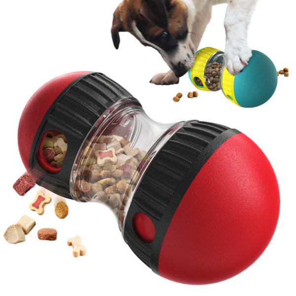 Interactive Rotating Treat Dispenser Dog Toy – Keep Pets Engaged, Durable Plastic, Bulk Pet Supplies