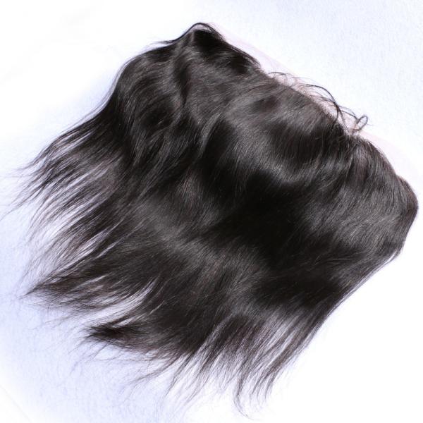 Laço indiano apertado e puro 13x4 frontal do cabelo, perucas humanas da parte dianteira do laço