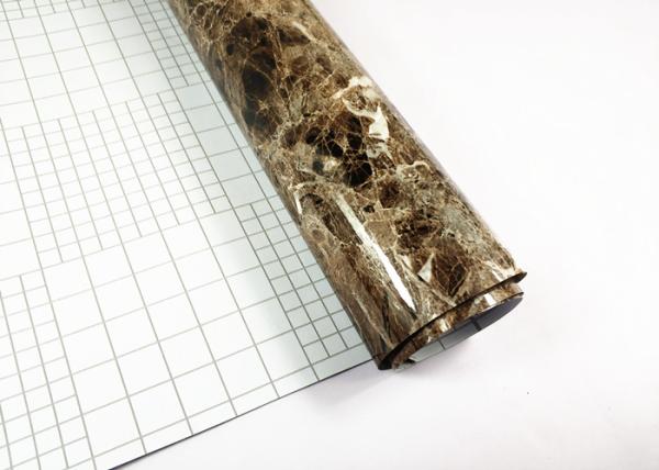 Realistic Wall Marble Paper With Adhesive Backing Interior Roll Size 1.22M*50M