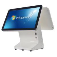Bluetooth tout dans la machine terminale de position d'écran d'One Touch pour le caissier de supermarché