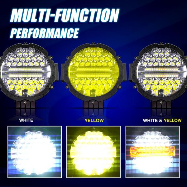 YYXK-51W-DSY-W Car LED Work Light 51W 5500LM For Offroad Motorcycle