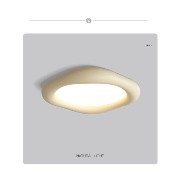 Children's Room Lights Minimalist dining room lighting Bedroom Resin white ceiling light(WH-MA-296)