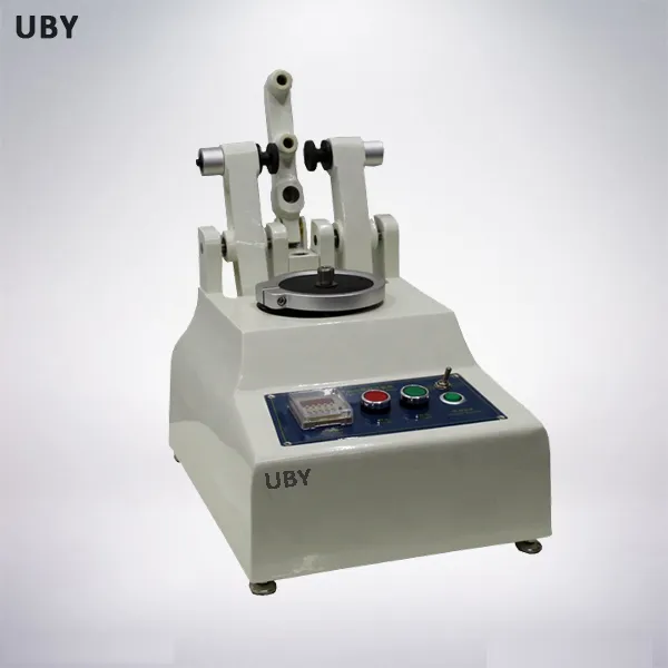 UP-1010 Taber Abrasion Tester for Rubber Leather Textile Plastic with DIN-53754 Standard Compliance