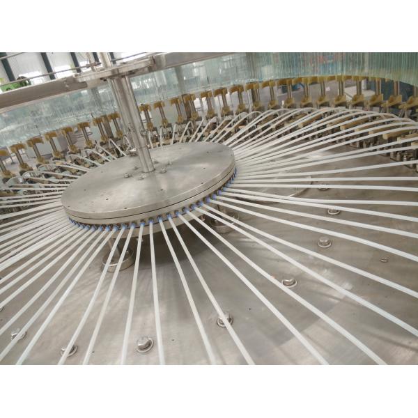 304 Stainless Steel Glass Bottle Washing Filling Capping monoblock  Machine 220V Or 380V Voltage