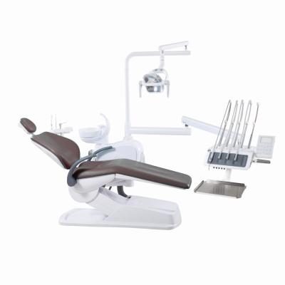 Clínica Odontológica Unidade Odontológica Completa com Sensor de Luz LED Cadeira Odontológica Montada em cima