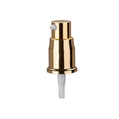 Tête de pompe en aluminium spéciale pour les produits de soins de la peau pour hommes Fournir une gravure de LOGO / une personnalisation des couleurs