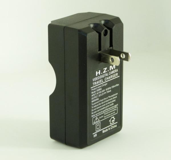 Two Channel 3.7 V Li Ion Wall Battery Charger US Plug Long Using Life