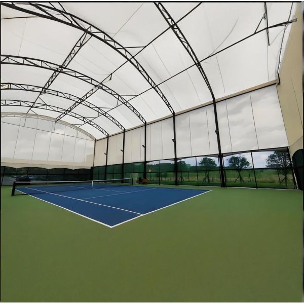 ​Foldable Padel Tennis Tent - Made in China with UV-Resistant Fabric & EN1090 Structural Certification