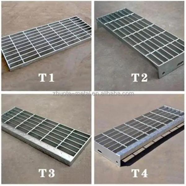 30 mm Bar de roulement espacement anti-rouille grille en acier soudé avec la technologie de soudage sous pression de la machine