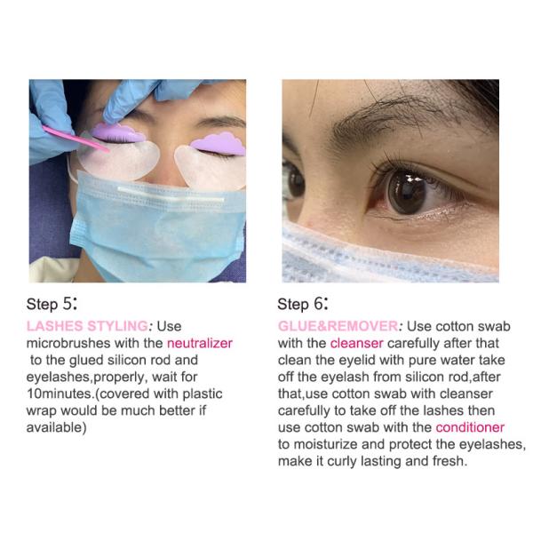 Customized Private Label Professional Lash Enhancement Kit Lotion Vegan Lash Enhancement Kit Lash Perm Kit With New Tool