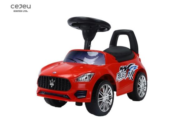 PP Wheel Plastic Foot To Floor Ride On Car Along The Left