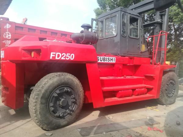 FD250 25T Second Hand Fork Trucks Powered Pallet Truck Transmission