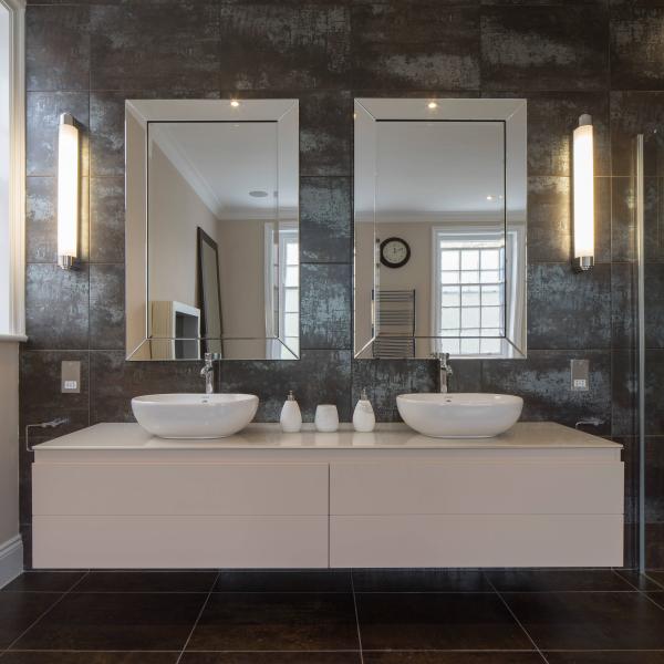 Contemporary Bathroom Vanity Units Cabinet Flat Panel Lacquer Modern Toilet