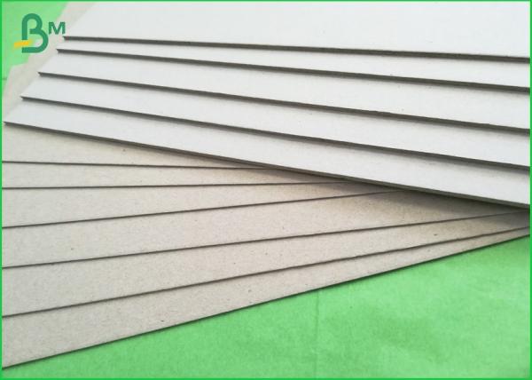 Duplex Grey Board Paper 1.5mm In Sheet Size , Grey Chipboard 1000gsm For Puzzles
