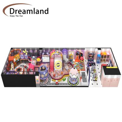 Child'S Imagination Run Wild Large Soft Play Equipment Naughty Castle Dreamlike World For Children