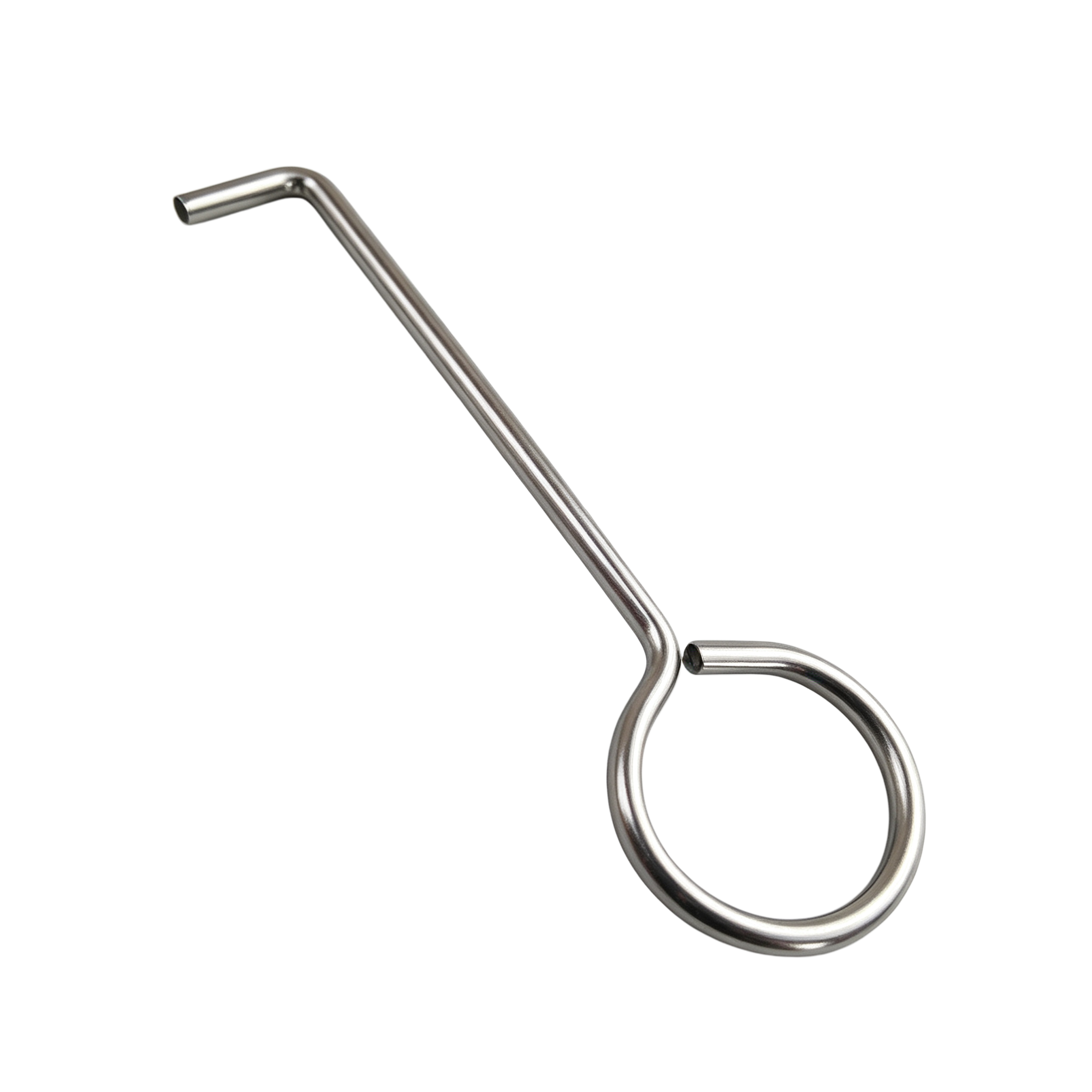 Custom Stainless Steel Wire Form Hook with Precision Dimensions and Custom Wire Forming for Industrial Fastening
