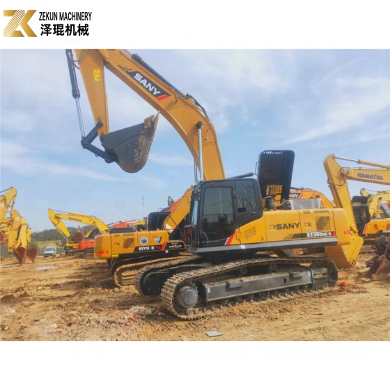 Escavação Agricultura Construção Escavação Usada Sany SY365 Escavação 365H SY365C
