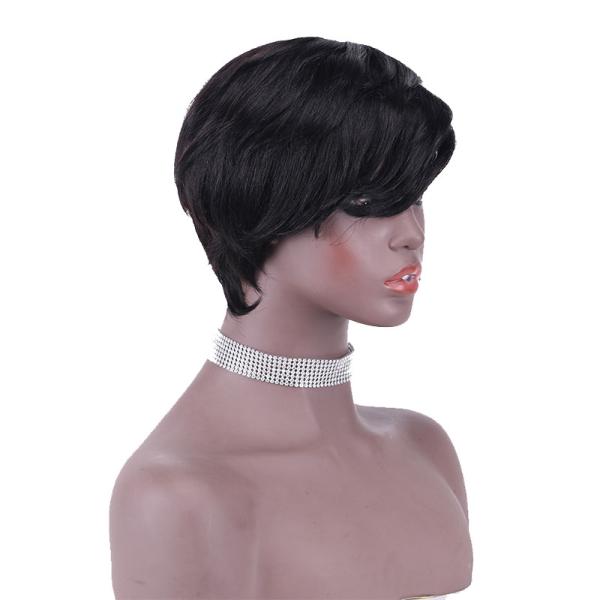 100% Human Hair Wigs for Black Women Short Pixie Cut Wigs Affordable Prices Sell