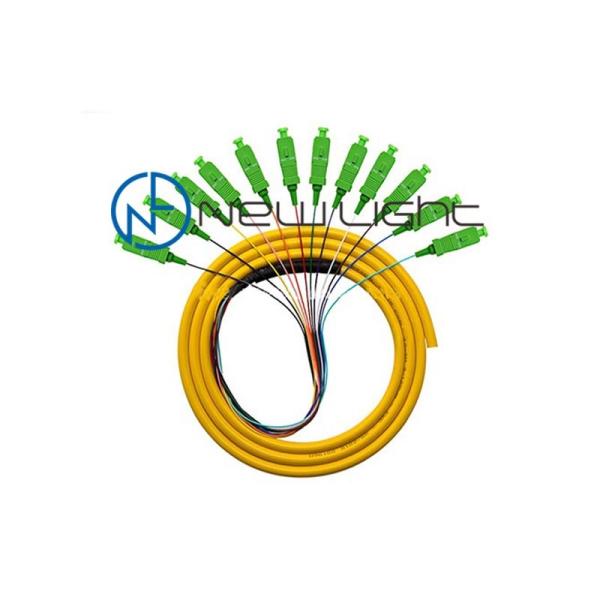 Bundle Fan Out OM3 LC/UPC Loose Tube Fiber Optic Cable