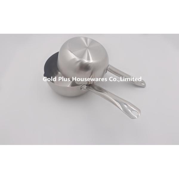 22cm Outdoor Picnic Nonmagnetic Instant Noodle Pot Satin Finish