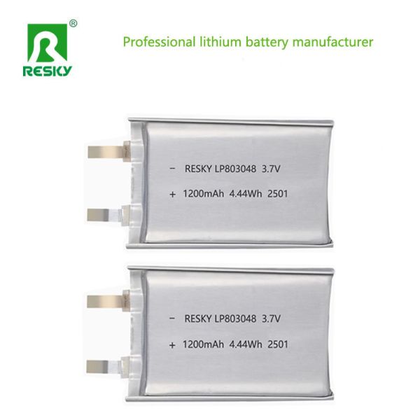 OEM 3.7V 1200mAh Lithium Ion Polymer Battery Pack with 500 Cycles for Portable POS Devices