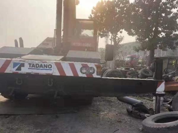 Guindastes originais da segunda mão de Japão/guindaste usado do terreno áspero de TADANO 50T