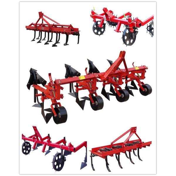 60HP 70HP 75HP Agriculture Tractor Ripper Tiller Plow Working Depth 300mm