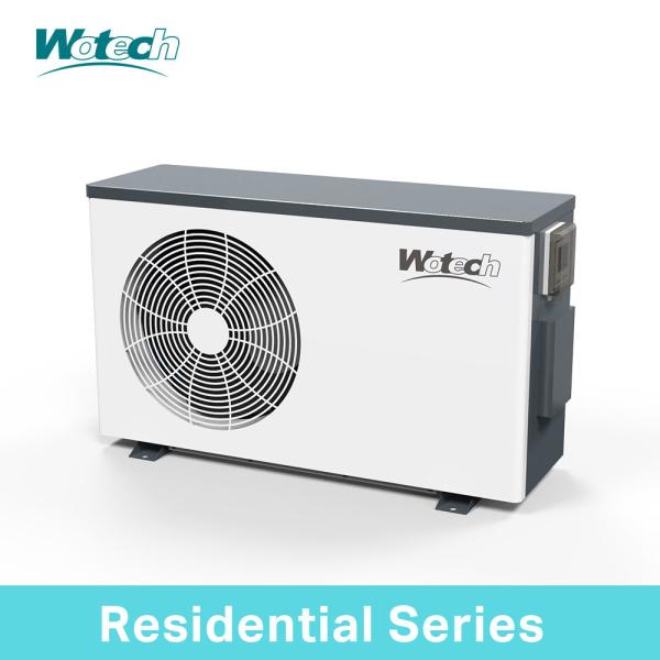 16Kw Heat Pump R32 Portable Pool Heat Pump For Metal Housing And Low Noise Level 41-52 DB