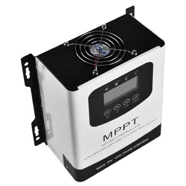 40A Solar Charger Controller Automatically Adjusts 12V to 96V MPPT Solar Charge Controller for Max PV Power 5760W White