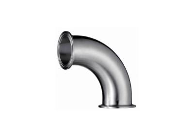Food Grade Stainless Steel Pipe Fittings , DIN Stainless Steel 45 Degree Elbow