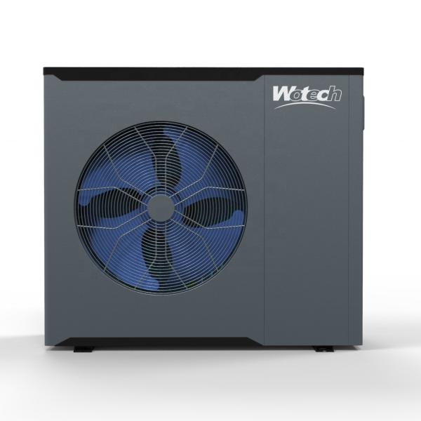 R32 Bomba de calor de fonte de ar para aquecimento, resfriamento e aquecimento térmico de aço galvanizado 14kw monobloco