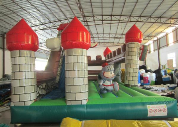 Indoor Playground Inflatable Fun City , Commercial Children Castle Bounce House