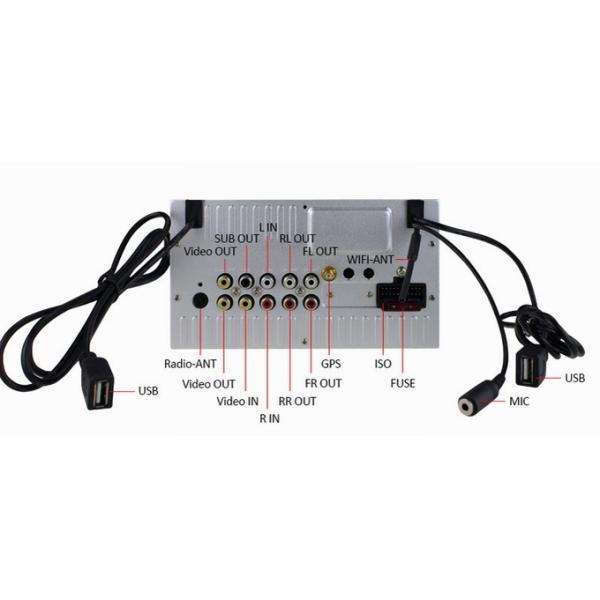 Ouchuangbo Car Stereo Radio GPS Navi Wifi Ford Focus /Mondeo /Transit Connect Android 4.4