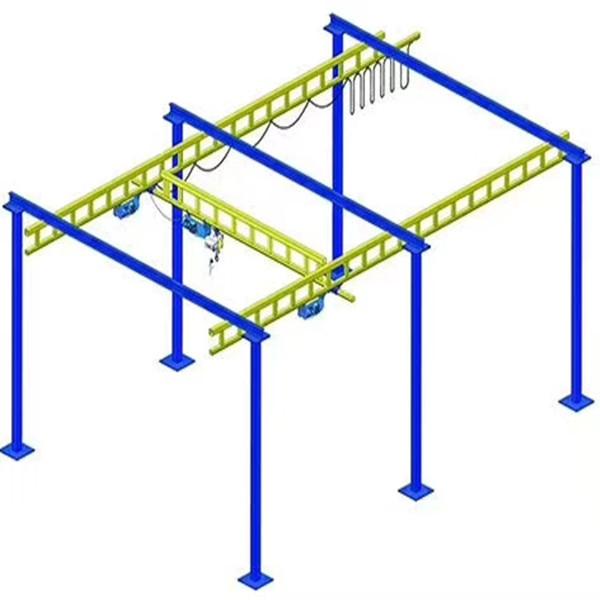 Light Duty KBK Overhead Crane Exported to Argentina Peru Brazil South America