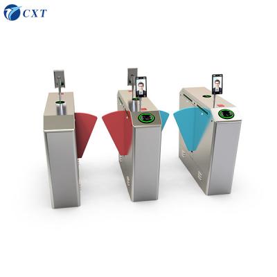 30-40 People/Min Office Security Barrier Gate Retractable Flap Barrier 140X