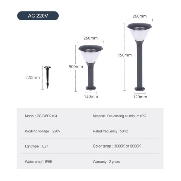 тропа СИД управлением освещения 20W солнечная освещает на открытом воздухе творческое делает водостойким
