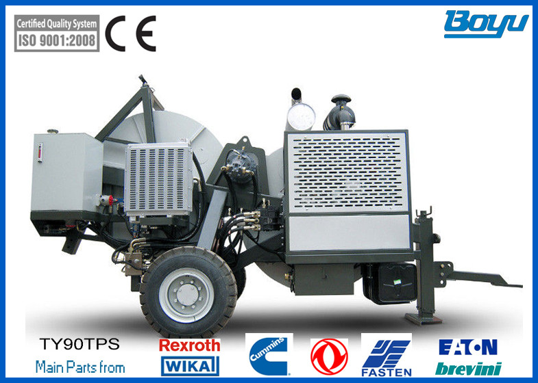 Tensioner немецкое Rexroth 90kN 9T Cummins 118kw гидравлический для 2 работ проводников совместно