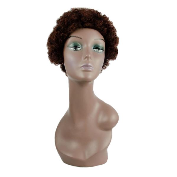 Upgrade Your Style with Our Short Afro Wig Full Cuticle 180% Density Curly Pixie Cut