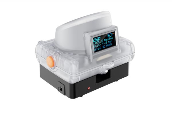Inductive Charging OLED Display Rechargeable Mining Headlamp Cordless Miner Lamp
