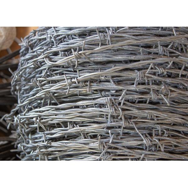 Farm Protection Twist 3or 4inch Barb Distanc Hot Dipped Galvanized Barbed Wire