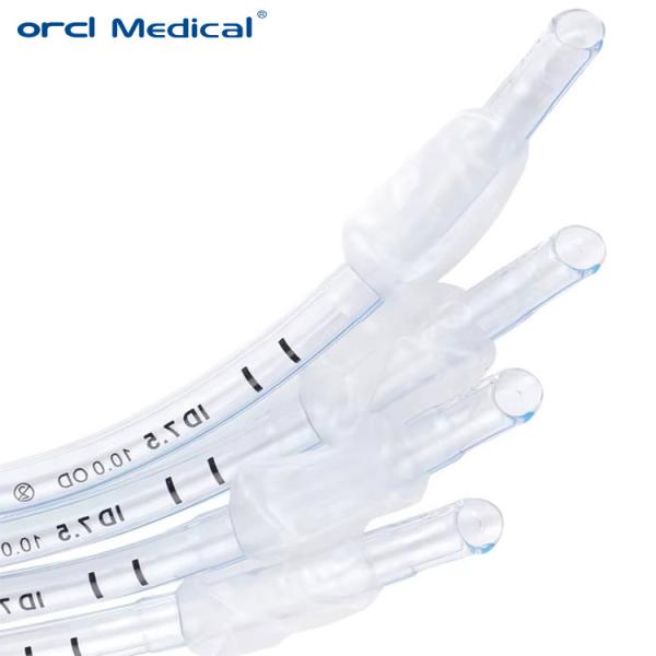 Disposable Medical Grade Endotracheal Tube Nasal Oral Preformed Endotracheal Tube With Cuff Uncuff Endotracheal Tube Exporter