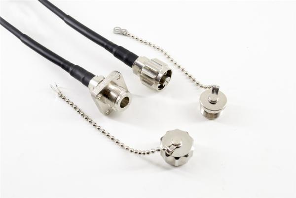 O conjunto de cabo da fibra IP68 exterior Waterproof 2 4 fibras obstrui/soquete para duplex o LC