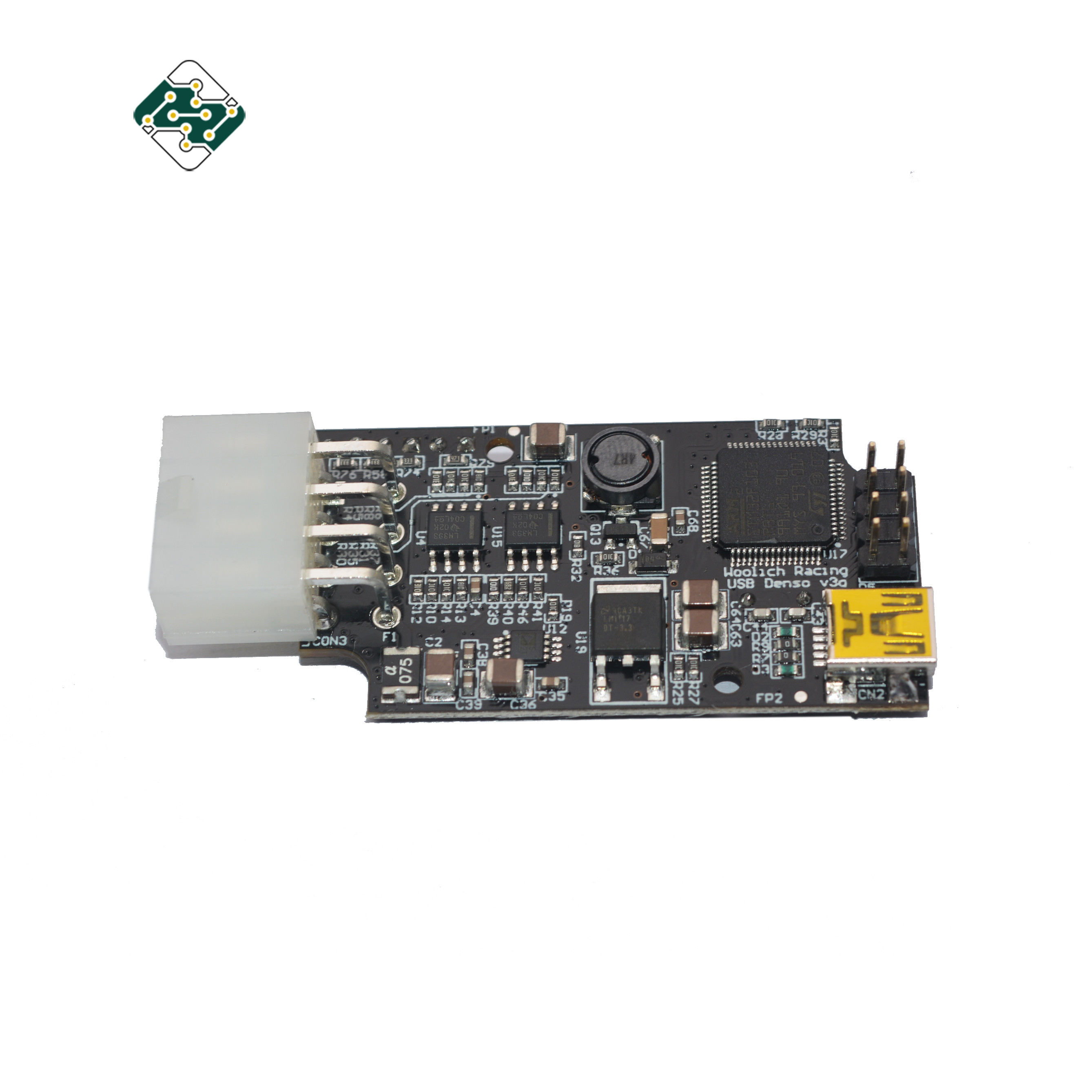 Плата с печатным монтажом сборки кабеля PCB 2.54MM IDC плоская для промышленного