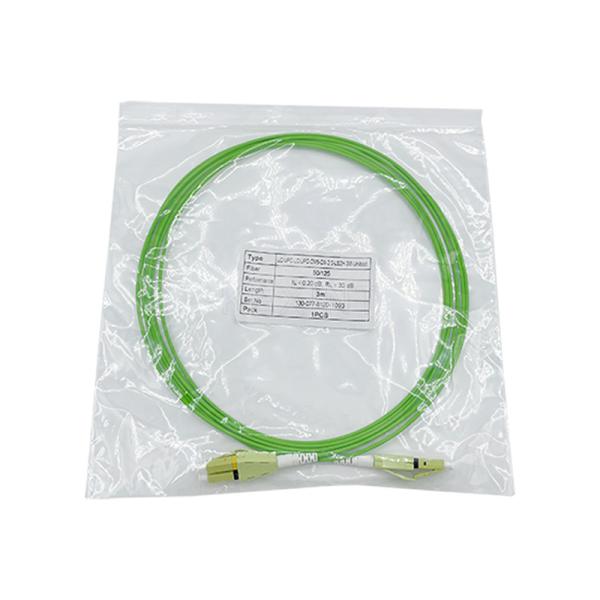 KEXINT Uniboot Fiber Optical Patch Cord LC UPC Duplex OM5 LSZH Green