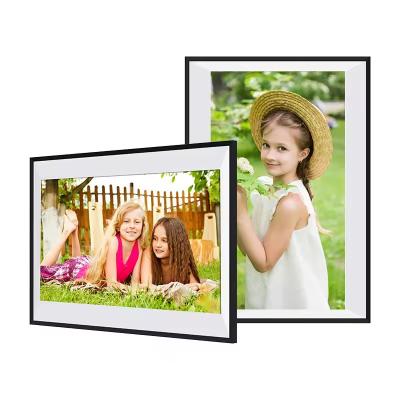 Multi OSD Language 14inch HD Digital Photo Frame Plastic Material Cloud Wifi Tablet