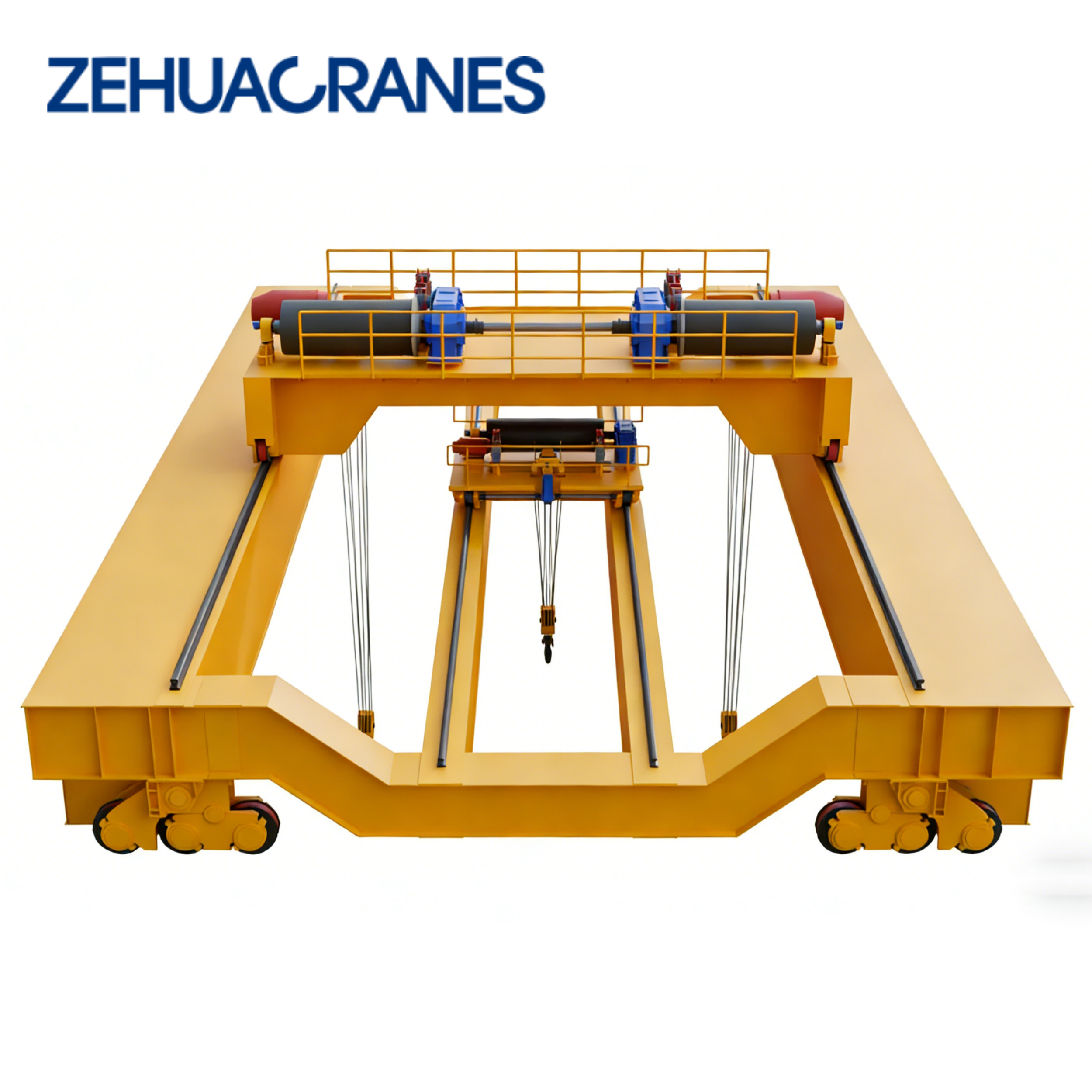 YZ Type Metallurgical Overhead Crane 50 Ton 75 Ton 100 Ton 150 Ton 200 Ton Metallurgical Lifting Overhead Crane CE ISO Certified