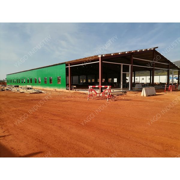 Custom Prefabricated Dormitory Modular Construction Site Offices Building Wind Proof