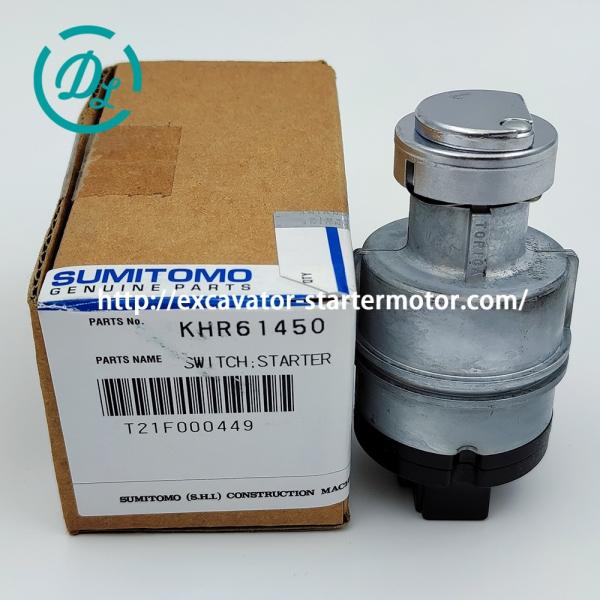 Pièces détachées de l'excavatrice Commutateur d'allumage KHR61450 Sumitomo