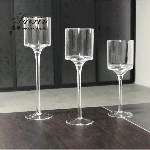 Дешевые плавучие свечи Завесы для свадебных украшений из стекла 3 шт/сет Завесы для свечей Маленький центр