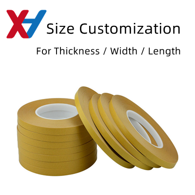 Double Sided PVC Tape Желтый лайнер с двойной лентой Белая лента из ПВХ-пленки заменяет Tesa 4970